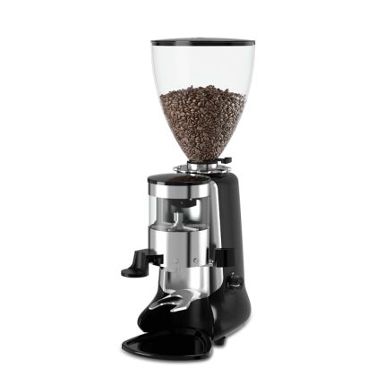 HeyCafe_Buddy_dispensing_espresso_grinder
