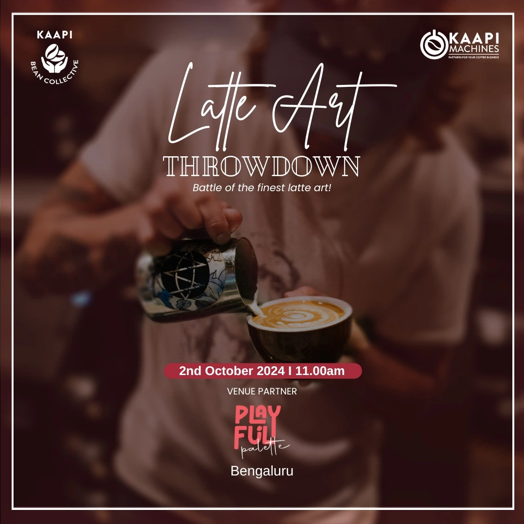 Latte Art throwdown 2024 Bengaluru