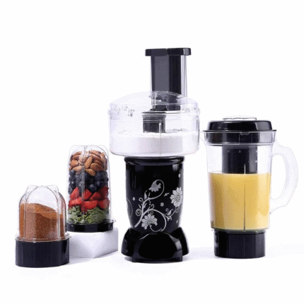 Food Processor with Blending & Juicing Attachments