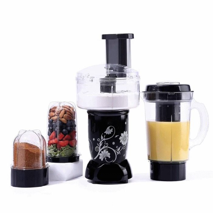 Food Processor with Blending & Juicing Attachments