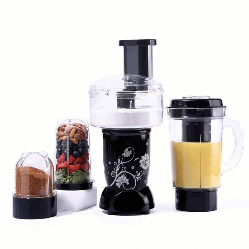 Food Processor with Blending & Juicing Attachments