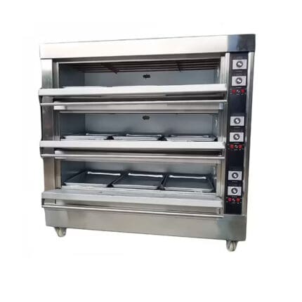 Gas Deck Oven (Multi-Tray, High-Capacity)
