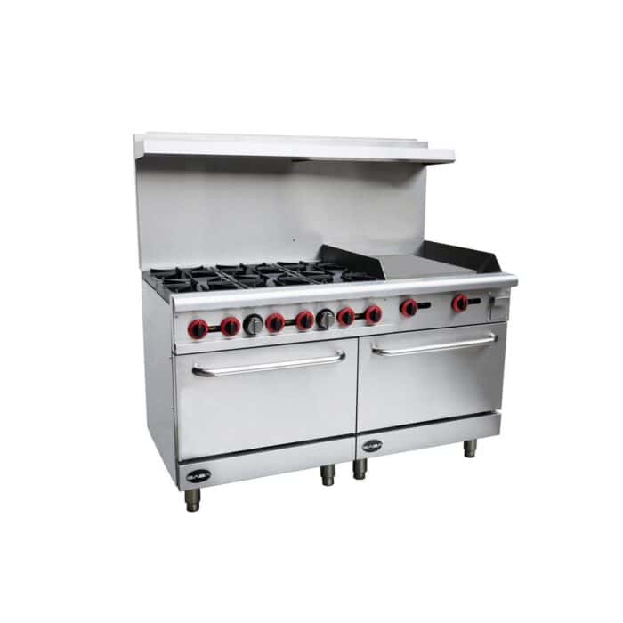 Burner Heavy-Duty Gas Stove (Commercial Range)