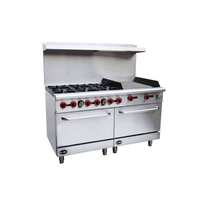 Burner Heavy-Duty Gas Stove (Commercial Range)