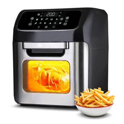 Air Fryer Oven with Rotisserie -12L+